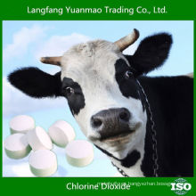 2015 Desinfectante veterinario de venta caliente para tableta de dióxido de cloro